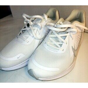 Nike Quest 5 Men's Road Running Shoes Size 8 White/Gray (DD0204-100)